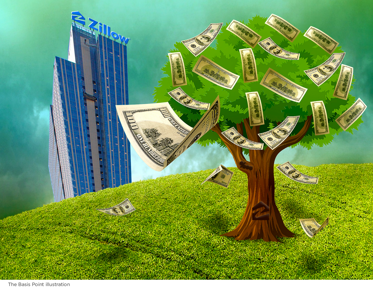 How Zillow Makes Money Tree The Basis Point