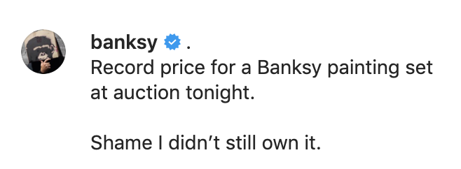 Banksy didn't profit on #12.2 million sale of Devolved Parliament