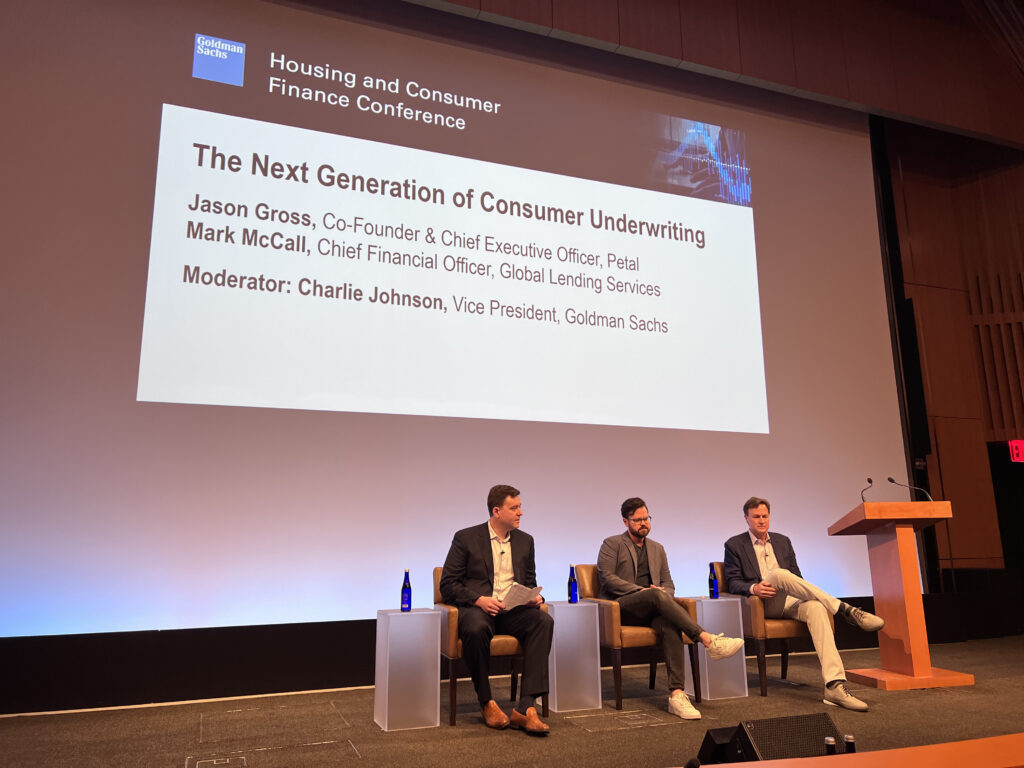 Next Gen Underwriting - Goldman Sachs Housing & Consumer Finance Conference 2022 - The Basis Point Live Blog