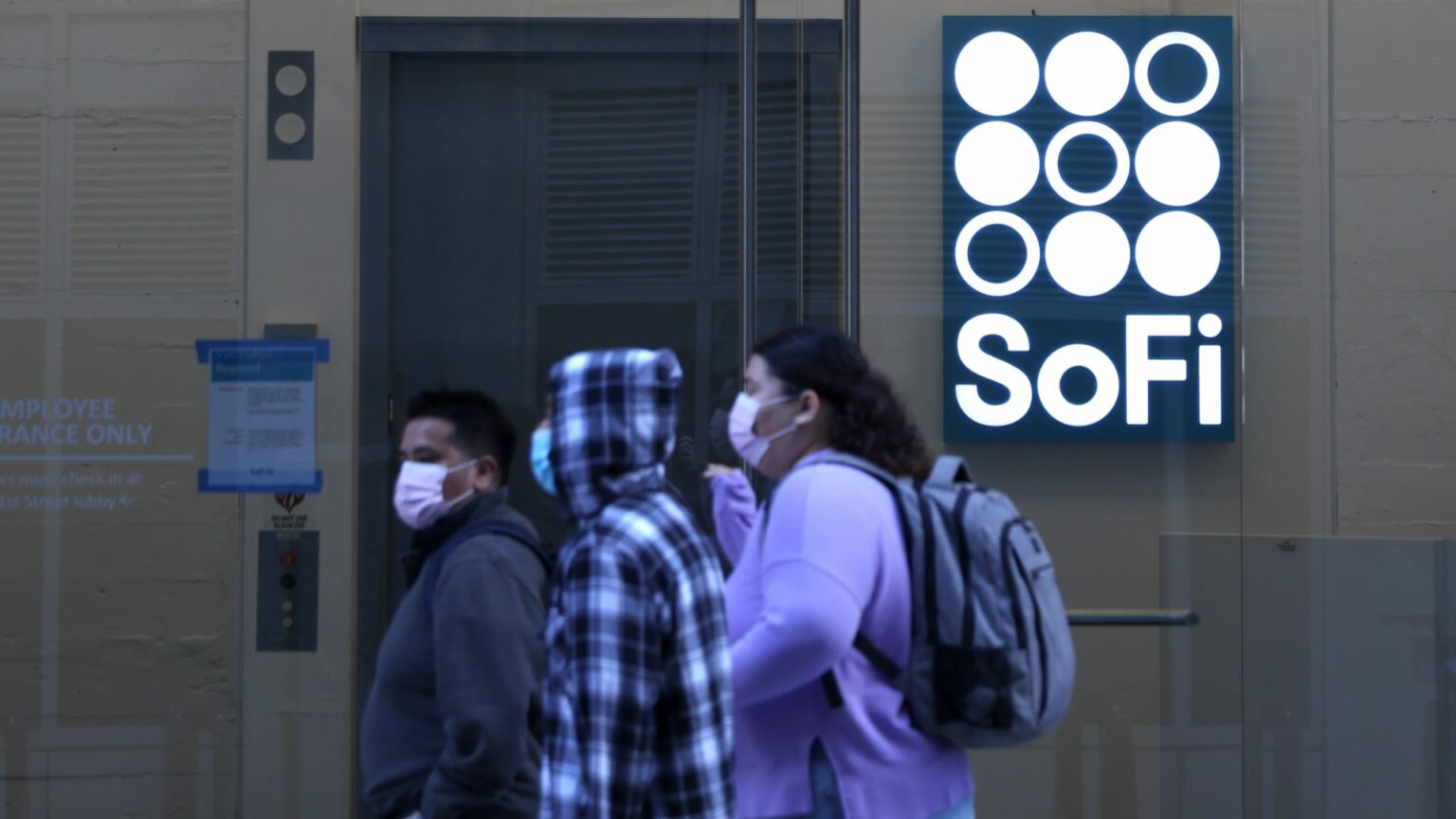 Digital bank SoFi stock falls & trading briefly halted after accidental
